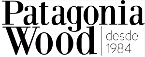 Logo Patagonia wood