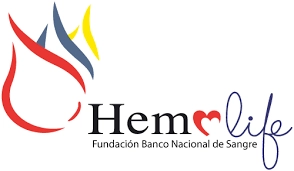 Logo Fundacion banco nacional de sangre hemolife