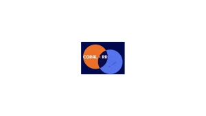 Logo Coral+ by Crispin