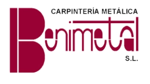 Logo CARPINTERIA METALICA BENIMETAL, S.L.