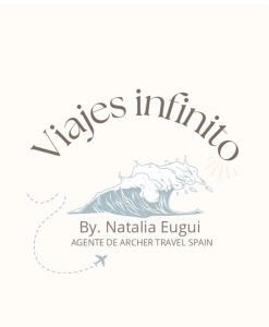 Logo Viajes infinito by Natalia Eugui