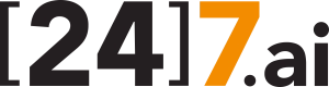 Logo [24]7.ai Guatemala