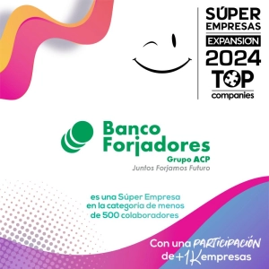 Logo BANCO FORJADORES S.A. INSTITUCION DE BANCA MULTIPLE