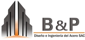 Logo B&P Diseño e Ingenieria del Acero SAC